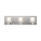 Besa Lighting Bolo Vanity, Clear/Frost, Satin Nickel Finish, 3x40W Halogen 3WF-BOLOFR-SN - alternate 1